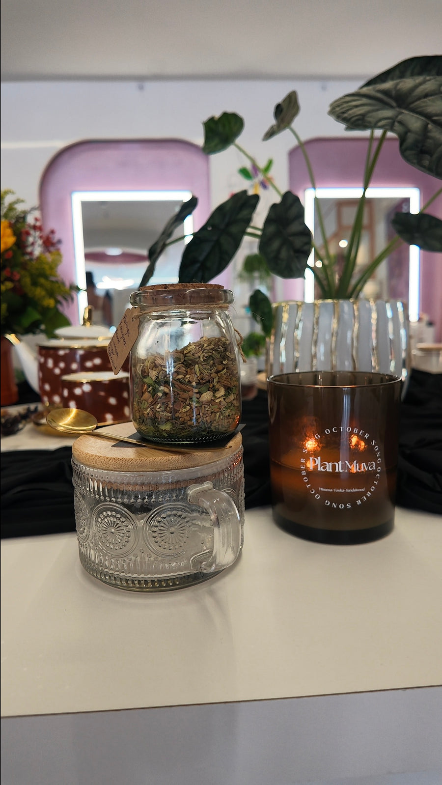 Unwind Candle & Tea Bundle
